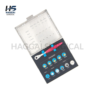 Kit chirurgical manuel premium pour implants dentaires, forets zygomatiques revêtus de titane, accessoires réutilisables, certifié CE Classe I - Product Image 5