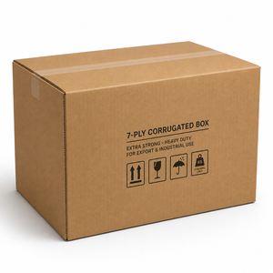 Boîte en carton ondulé robuste à 3, 5 ou 7 couches, type RSC, pour emballage d'exportation - Product Image 1