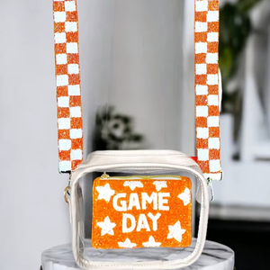 Monedero de algodón bordado a mano con cuentas, bolsa con cremallera colorida, personalizable, con temática de verano: helado, flamenco, bicicleta - Product Image 1