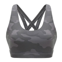 Soutien-gorge de sport pour femme, style unique, vente en gros, respirant, dos croisé, maintien élevé, pour la gym et le yoga