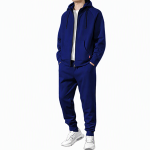Conjunto Deportivo de Cachemir para Hombre, de Alta Calidad, con Botones de Silicona Cuadrados, Sudadera con Capucha, Ropa Deportiva de Lujo - Product Image 5