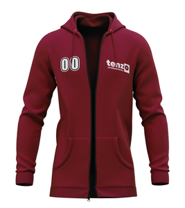 Hombres con estilo Zip Up Hoodie Chaqueta de lana gruesa Warm Winter Streetwear Hoodie con capucha con cordón - Product Image 2