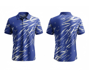 Breathable Sublimation Polo Shirt for Summer Sports Uniform Durable Stitching for Men Women Youth Quick-Dry Dry-Fit Active Polo - Product Image 2