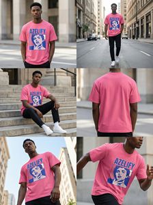 T-shirt Homme Ample à Col Rond et Manches Courtes 100% Coton, Grammage Lourd, avec Logo Frontal Personnalisé Imprimé en Sérigraphie - Product Image 4