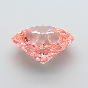 Cushion Square Modificado con Diamante CVD, Rosa Intenso Fantasía, 8.03 Quilates, Claridad VVS2, Corte Excelente, Gema Suelta Cultivada en Laboratorio - Product Image 2