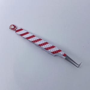 Wholesale Best Quality Stainless Steel Beauty Instruments Pointed Tip Eyelash <b>Extension</b> Tweezers Professional Elbow - Product Image 5