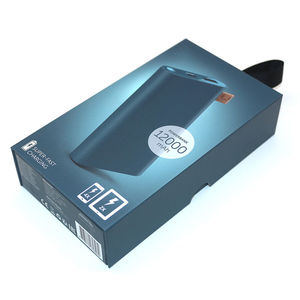 Caja Electrónica Digital Portátil Personalizada con Cierre Magnético Reciclable, Impresa en Cuatro Colores, para Banco de Energía de Marca de Moda - Product Image 3