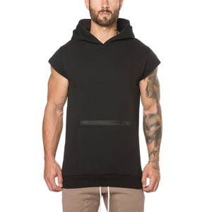 Vente chaude en gros : Sweat à capuche sans manches personnalisé pour homme, idéal pour l'entraînement et la gym, avec impression par sublimation – Prix de gros pour sweats à capuche sans manches - Product Image 6