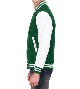 Best Selling Custom High Quality Wool Body Canvas Front Windproof Hooded Varsity Jacket Winter Jackets <b>Men</b> Women - Product Image 6