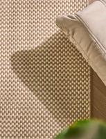 Tapis Rocco Crème 2025 le plus vendu, 10 x 10 pieds, en pure laine de Nouvelle-Zélande, infroissable, à poils coupés modernes de 4-5 mm, HARI