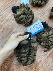 Articles phares 2026 Cheveux humains vietnamiens Couleur personnalisée Bouclés à la vapeur Pointe plate Cheveux bruts Sans nœuds Sans perte Prix de gros - Product Image 6