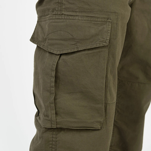 Pantalon cargo pour homme tendance, de haute qualité, 100% coton, avec poches latérales, léger, uni, lavable - Product Image 4