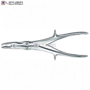 Rongeur à os chirurgical orthopédique à double action en acier inoxydable, coupe-os, instrument médical pour l'extraction osseuse - Product Image 3