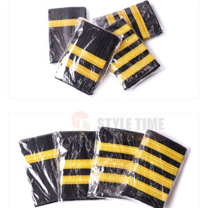 Épaulettes d'épaule durables avec broderie pour présentation ou utilisation dans un costume, épaulettes tissées avec détails en fil fin - Product Image 3