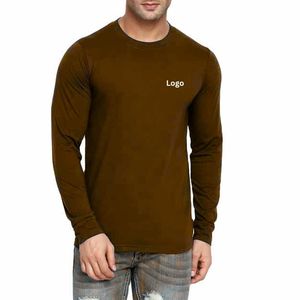 Nueva Llegada, Camisetas de Manga Larga para Hombre al por Mayor, Camisetas Unisex con Estampado Personalizado, Camisetas Deportivas de Jersey Grueso de Secado Rápido para Hombre - Product Image 5