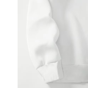 Men's Women's Oversized Half Zip Sweatshirt <b>Mock</b> <b>Neck</b> Plain Cotton Fleece Custom Logo Casual <b>Top</b> - Product Image 6