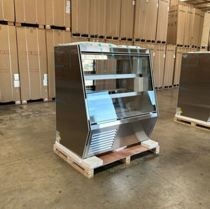 Vitrine réfrigérée commerciale 48' pour viande, à circulation par gravité, avec éclairage LED, très demandée, Nouveauté, Ciseaux à cheveux - Product Image 2