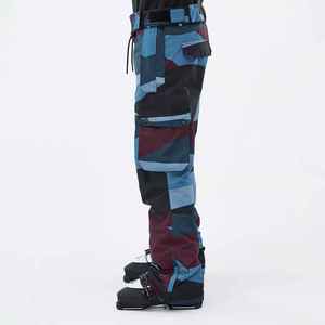 Leggings Deportivos de Invierno de Cintura Alta y Corte Regular con Tela Térmica Transpirable que Absorbe la Humedad, Pantalones de Esquí y Nieve con Estampado - Product Image 4