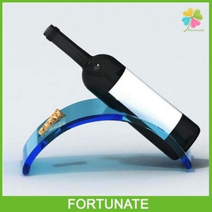 Porte-bouteille à vin simple en métal de luxe, élégant pour bar et comptoir - Product Image 3