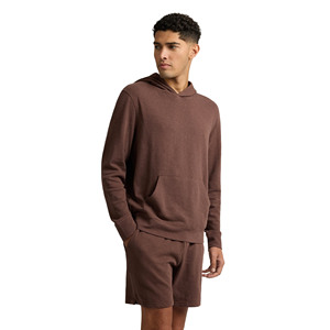 Conjunto de Sudadera con Capucha y Pantalones Cortos de Algodón 100% Transpirable, Ropa Deportiva Informal para Correr, Traje Deportivo para Hombre, para Trotar, Pescar y Hacer Senderismo al Aire Libre - Product Image 2