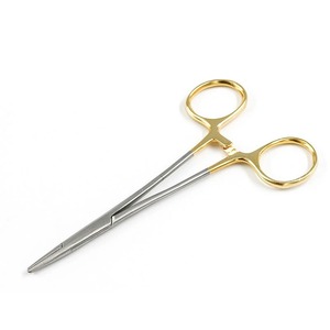 Pinza Portaagujas Dental Chapada en Oro BAFA BSI-FC-7563 para Extracción de Fragmentos Radiculares, Uso Hospitalario y Clínico, Certificación ISO13485 - Product Image 1