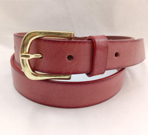 Ceinture pour homme de style western, tendance 2026, personnalisée, de marque exclusive, en cuir vintage, faite à la main, pliable, design formel, durable, avec boucle à ardillon - Product Image 5