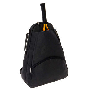 Bolsa Deportiva para Raquetas de 30-40L, Cierre de Cremallera de Nailon, Resistente al Agua, Almacenamiento para Equipo de Tenis, Diseño Negro, Venta Especial, Logotipo Personalizado - Product Image 3