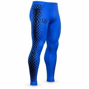Custom <b>Men</b> <b>Legging</b> Performance Compression Wear Breathable Stretch Fabric Lightweight Design Comfortable Fit Quick Dry Moisture - Product Image 5