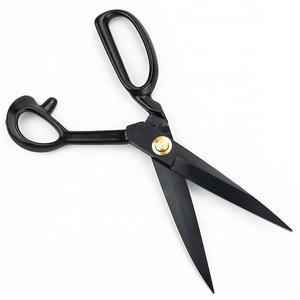 Lame professionnelle en acier inoxydable, tranchante, pour droitier, manche en plastique, couleur noire - Product Image 5
