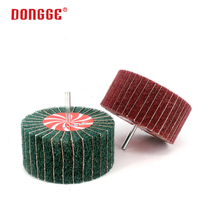 Schuurvezel Polijsten Borstel Flap Mop Wiel Niet Geweven Schijf Voor Het Polijsten Van Metaal - Product Image 3