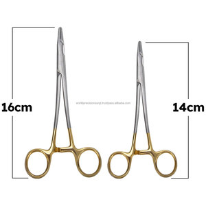 กรรไกรจับเข็มอเนกประสงค์สำหรับทันตกรรม WORLD PRECISION SURGICAL ขนาด 16 ซม. ชุดอุปกรณ์ผ่าตัด สแตนเลสสตีล ใช้ซ้ำได้ - Product Image 2