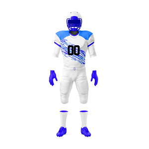 Uniformes de fútbol americano al por mayor, precio de fábrica, hechos en Pakistán, uniformes de fútbol americano de la mejor calidad para hombre - Product Image 1