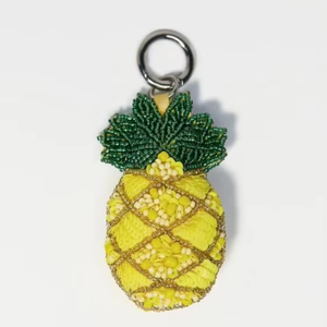 Handmade Butterfly Beaded Keychain Embroidery Seed Beads <b>Square</b> Pattern Design Carton Packaging Stylish - Product Image 1