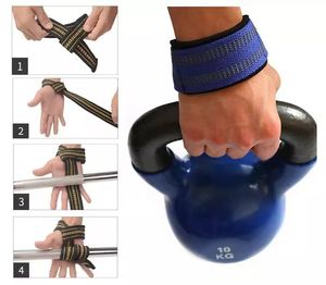 En gros Sangles de levage pour la gymnastique, Sangles Flex Grip pour entraînement, Sangles de soutien du poignet en coton avec impression gel, Sangles de Cross-fit et de Powerlifting - Product Image 5