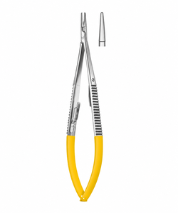 Portaagujas Castroviejo Recto Tc 14cm |   Acero Inoxidable de Primera Calidad - Product Image 1