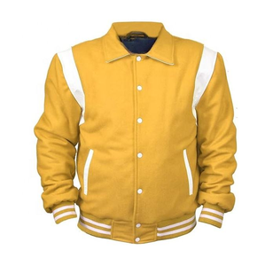 Nouvelle Veste Teddy en Laine Style Tendance 2025 pour Homme – Veste de Baseball Respirante Grande Taille en Laine - Product Image 5