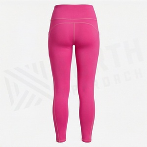 Vêtements de sport et fitness pour femmes : Leggings de yoga moulants taille haute avec effet froncé aux fesses, couleur personnalisable, pour l'entraînement - Product Image 2