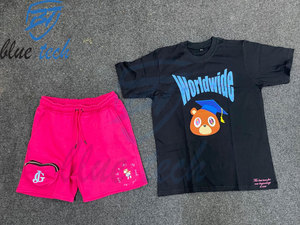 เสื้อยืดผู้ชายลายเสือดาวพิมพ์ลายดิจิตอล คอโอ แขนสั้น ผ้าสแปนเด็กซ์/คอตตอน 100% แห้งเร็ว สำหรับฤดูร้อน - Product Image 6