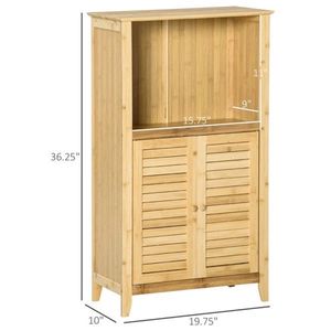 Mobiletto da Bagno Naturale per un Spazio Elegante ed Ecologico - Product Image 2