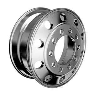 Rueda de Aluminio para Camión Comercial 8.25×24.5 |   Llanta Ligera y Resistente - Product Image 2