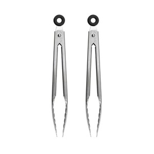 Pinces en acier inoxydable résistantes à la chaleur 260C, outil de cuisine pour la manipulation de la viande, paquet de 2 - Product Image 1