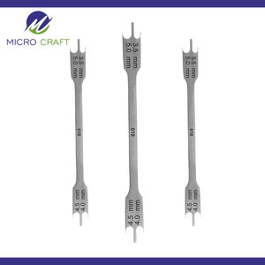 Jauge de hauteur dentaire professionnelle en acier inoxydable 0,18 mm – Instruments personnalisés réutilisables de haute qualité – Fabricant Sialkot Pakistan - Product Image 3