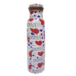 Customizable Designs <b>Copper</b> Water <b>Bottle</b> For Drinking Office School Household Drinkware Reusable <b>Copper</b> <b>Bottle</b> Made In India - Product Image 6