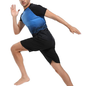Camiseta de Compresión con Diseño de Lobo Personalizado para Hombre, Ropa de Gimnasio de Secado Rápido, Camiseta de Entrenamiento de MMA, Proveedor OEM - Product Image 1