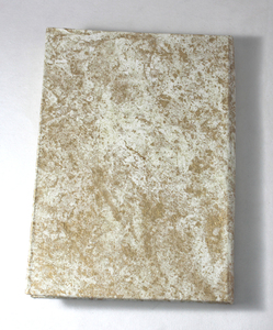 Cuaderno Hecho a Mano con Papel de Algodón Reciclado, Libre de Ácido, con Nuevo Estilo Metálico Dorado Marmoleado sobre Hojas de Color Crema, Encuadernación con Pegamento - Product Image 4