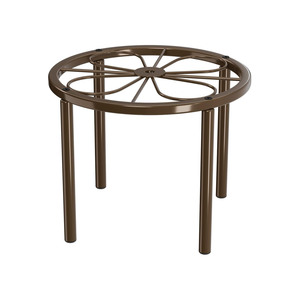 HW Metal <b>Plant</b> <b>Stand</b> Round Planter Riser Iron Flower Pot Holder Indoor Outdoor - Product Image 1