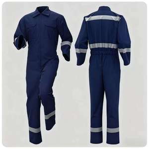 Combinaison de travail réfléchissante, uniforme de sécurité, combinaison de travail pour ouvriers du bâtiment, combinaison de sécurité légère - Product Image 1