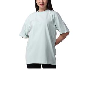 Sudadera de algodón informal para mujer de talla grande personalizada del proveedor de BD, ropa de correr de estilo sólido de gran tamaño con logotipo corto para la temporada de verano - Product Image 5