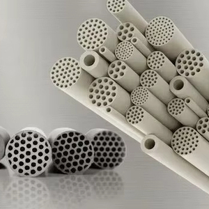 Tubo de Membrana de Alúmina Porosa de Alta Resistencia, Tubo de Membrana Cerámica Hueca Multicanal, Precio al por Mayor por Proveedor - Product Image 1