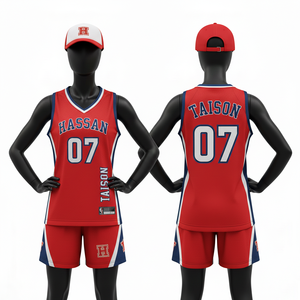 Uniforme de basket-ball pour femmes, maille respirante en polyester GSM, bleu marine, orange, panneau latéral blanc, logo personnalisé en twill, uniforme de basket-ball - Product Image 5